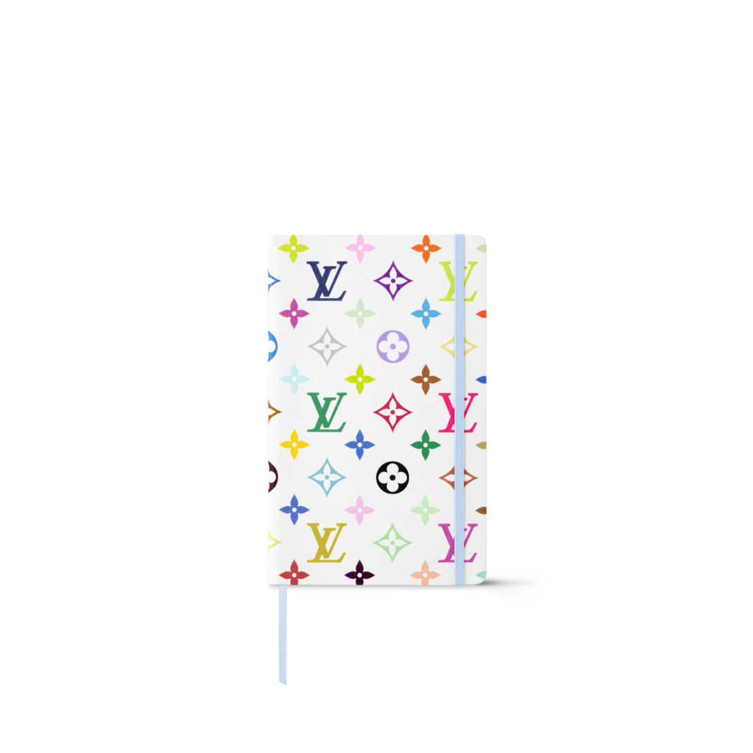 LV x TM 彩色Monogram Jane 中號記事本- 名牌書庫及文具- GI1301 白色